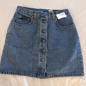 CK Vintage Denim Skirt